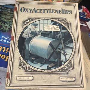 THE OXY ACETYLENE WELDOR'S HANDBOOK REFERENCE HOW TO 1929